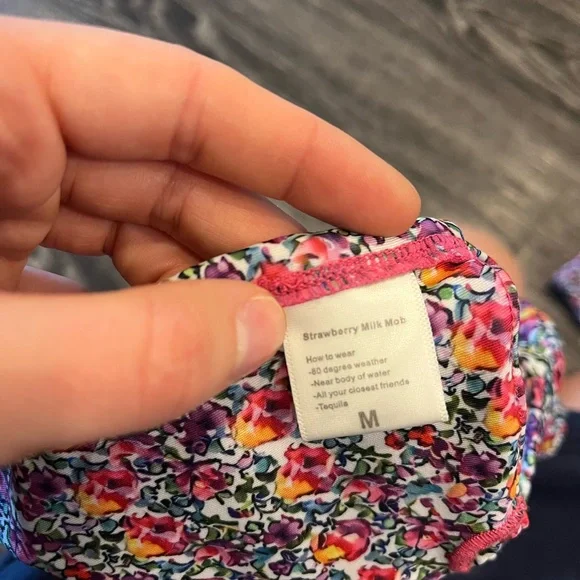 Strawberry Milk Mob Bikini Set - Picture 3 of 3